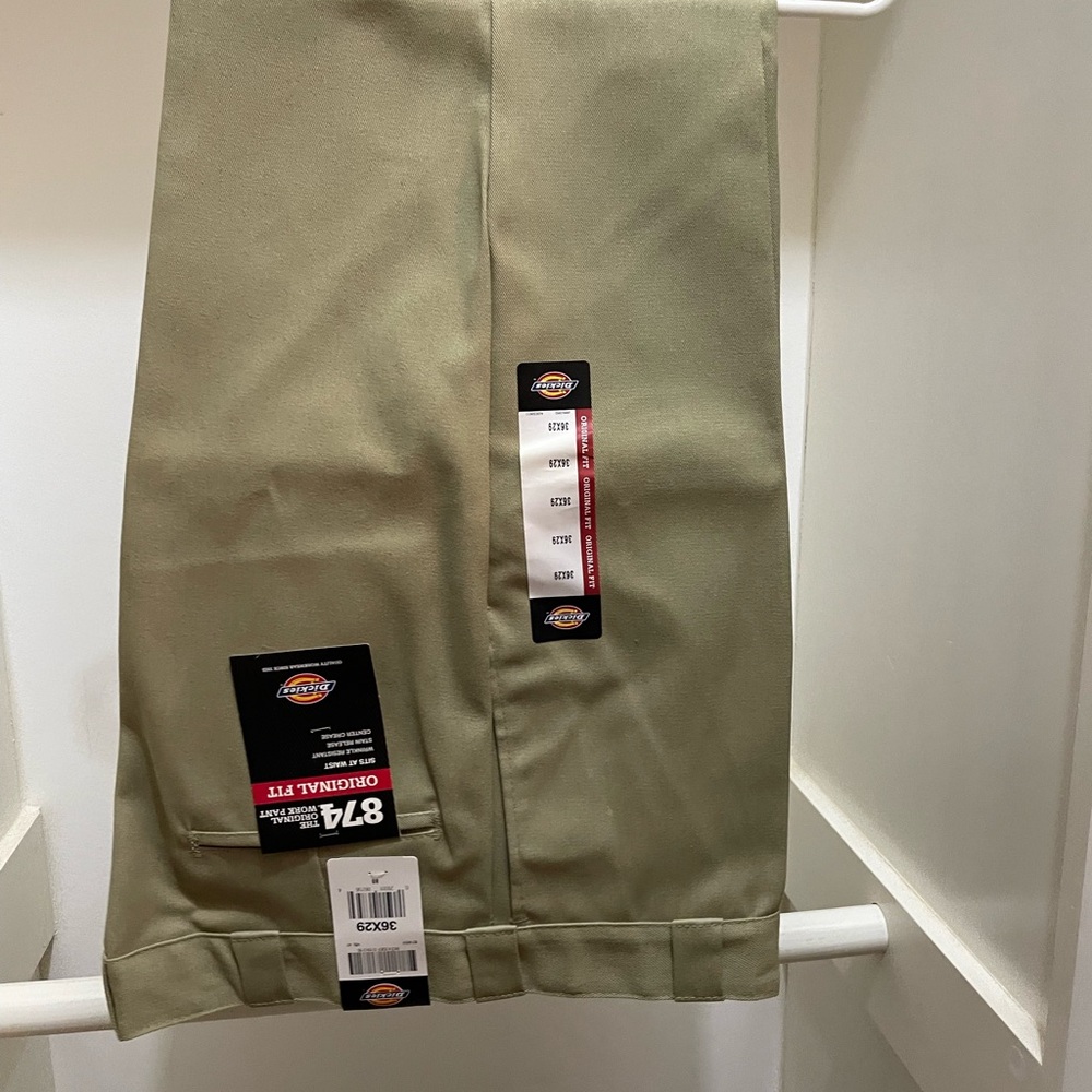 36x30 new Dickie khaki pants